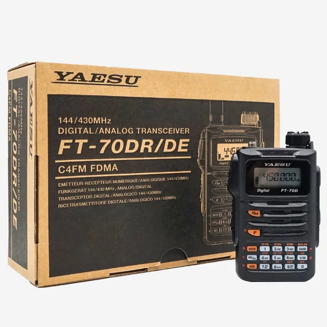 FT70DR Original Yaesu 144/430MHz Digital/Analog Handheld 