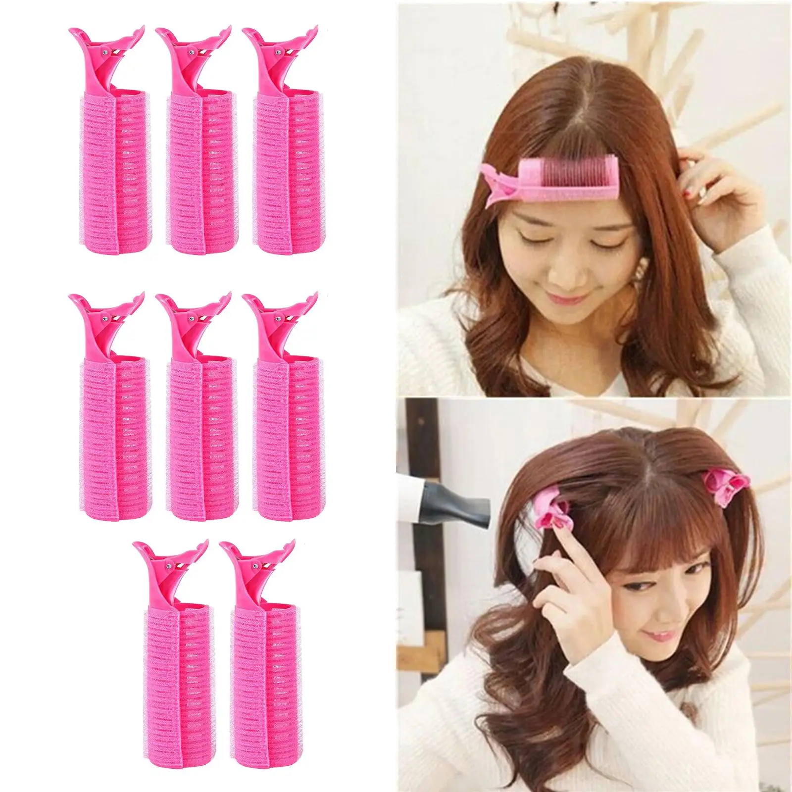 Volumizing Hair Clip Curler Clamps for Airs