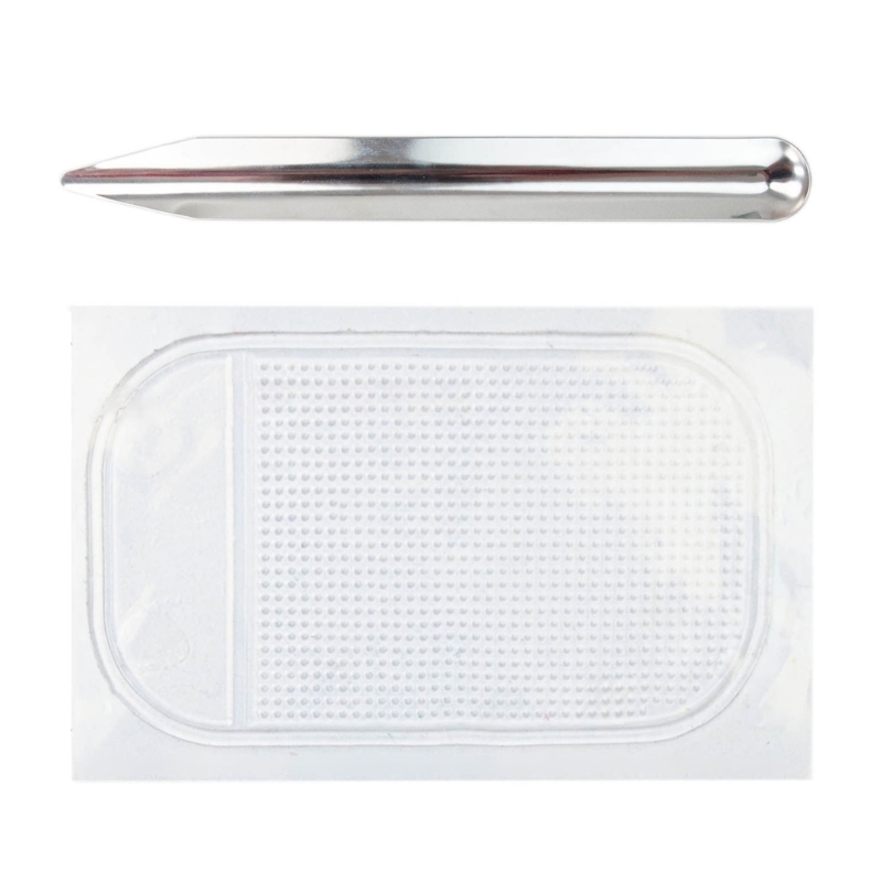 Beading Spoon and Washable Silicone Non-Slip Cushion Bead Picker and Slip-Resistant Mat for Storage Organization 2Piece
