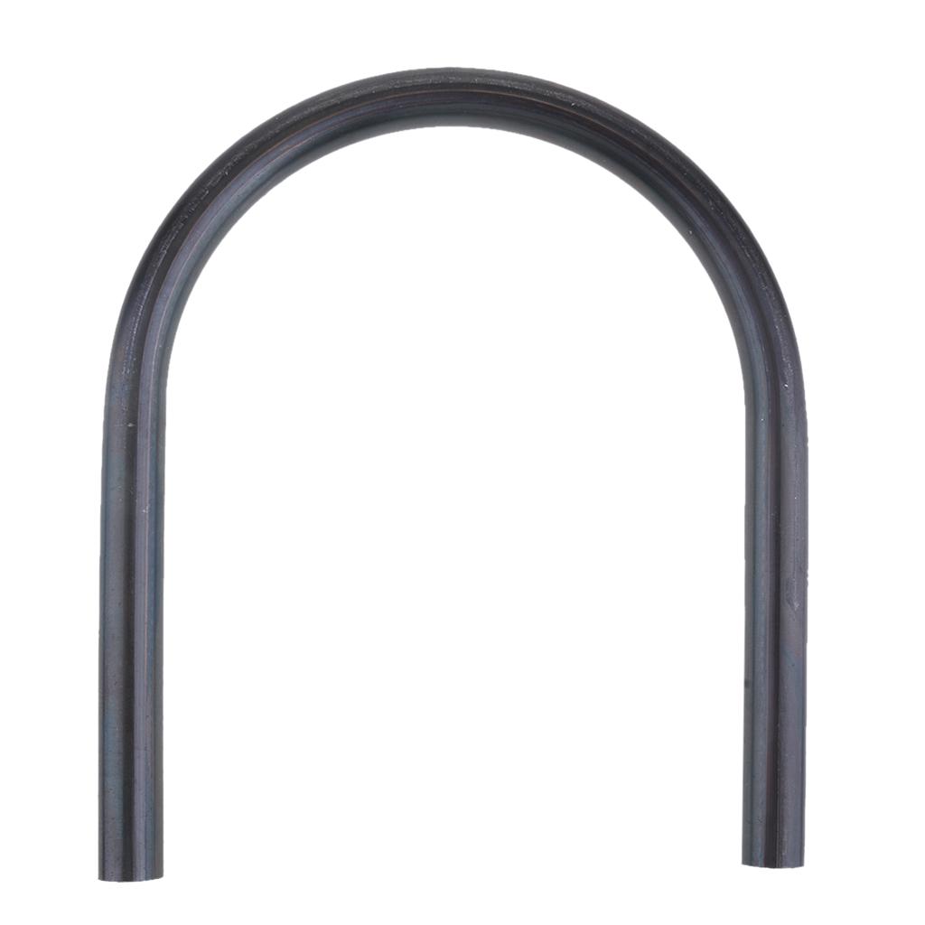 Motorbike Cafe Racer Tracker End Flat Style Rear Seat Frame Hoop Loop - 210mm