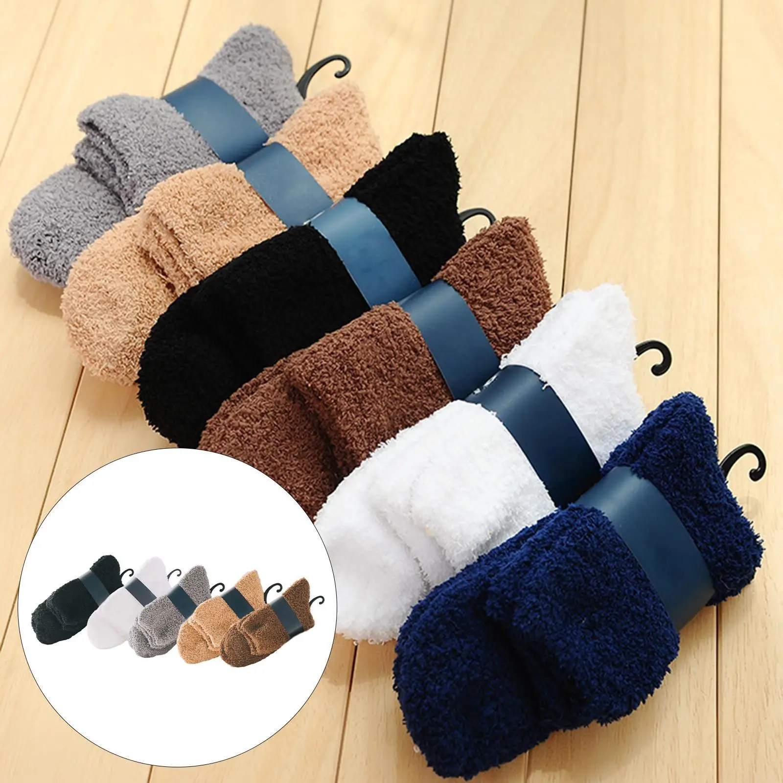 Fuzzy Socks for Women & Men Slipper Cozy Warm Winter Sleep   Christmas Gift Socks