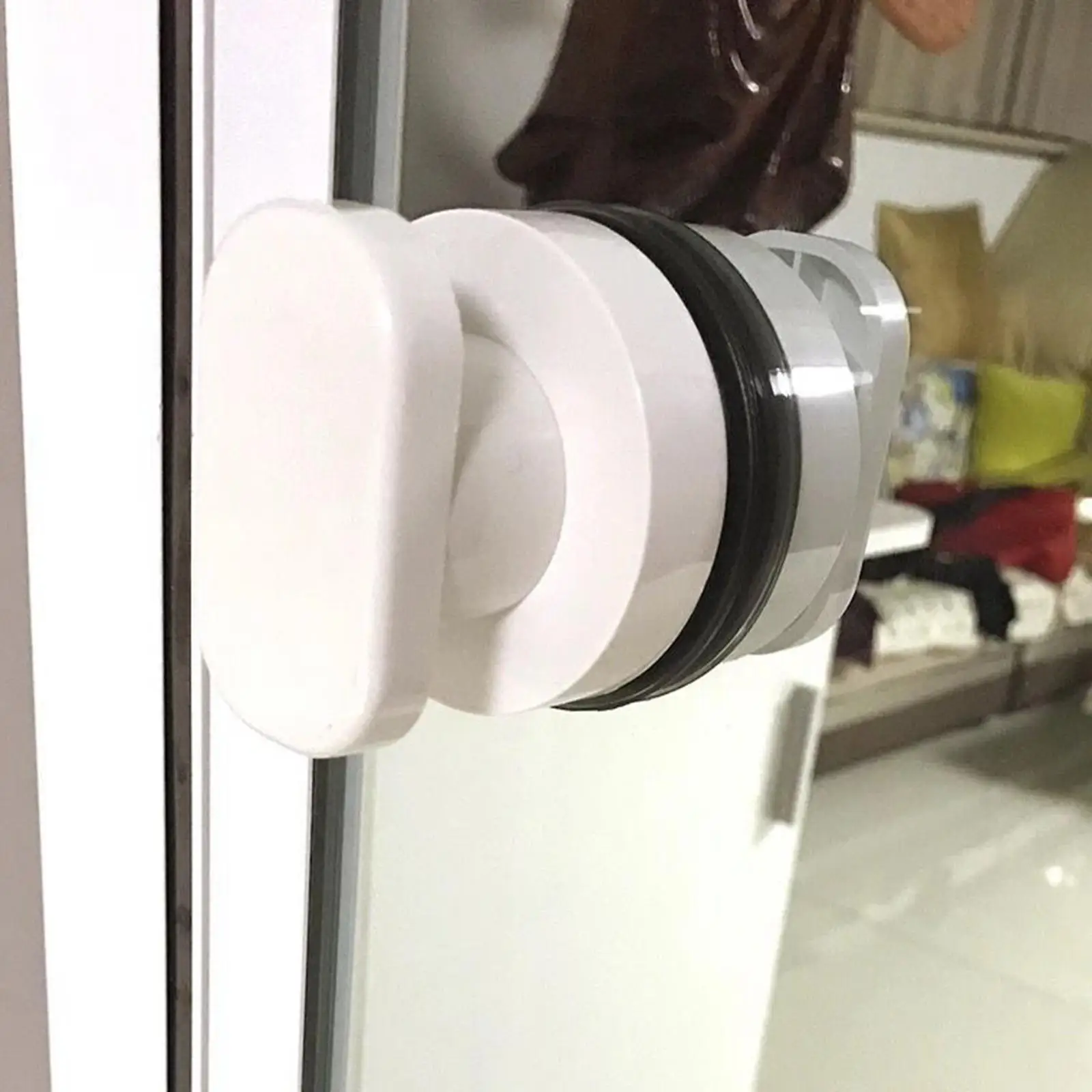 Anti Slip Suction Cup Handle Safety Handle Cabinet Pulls Toilet Bathroom Sliding Door Handle for Wardrobes Cabinets Window