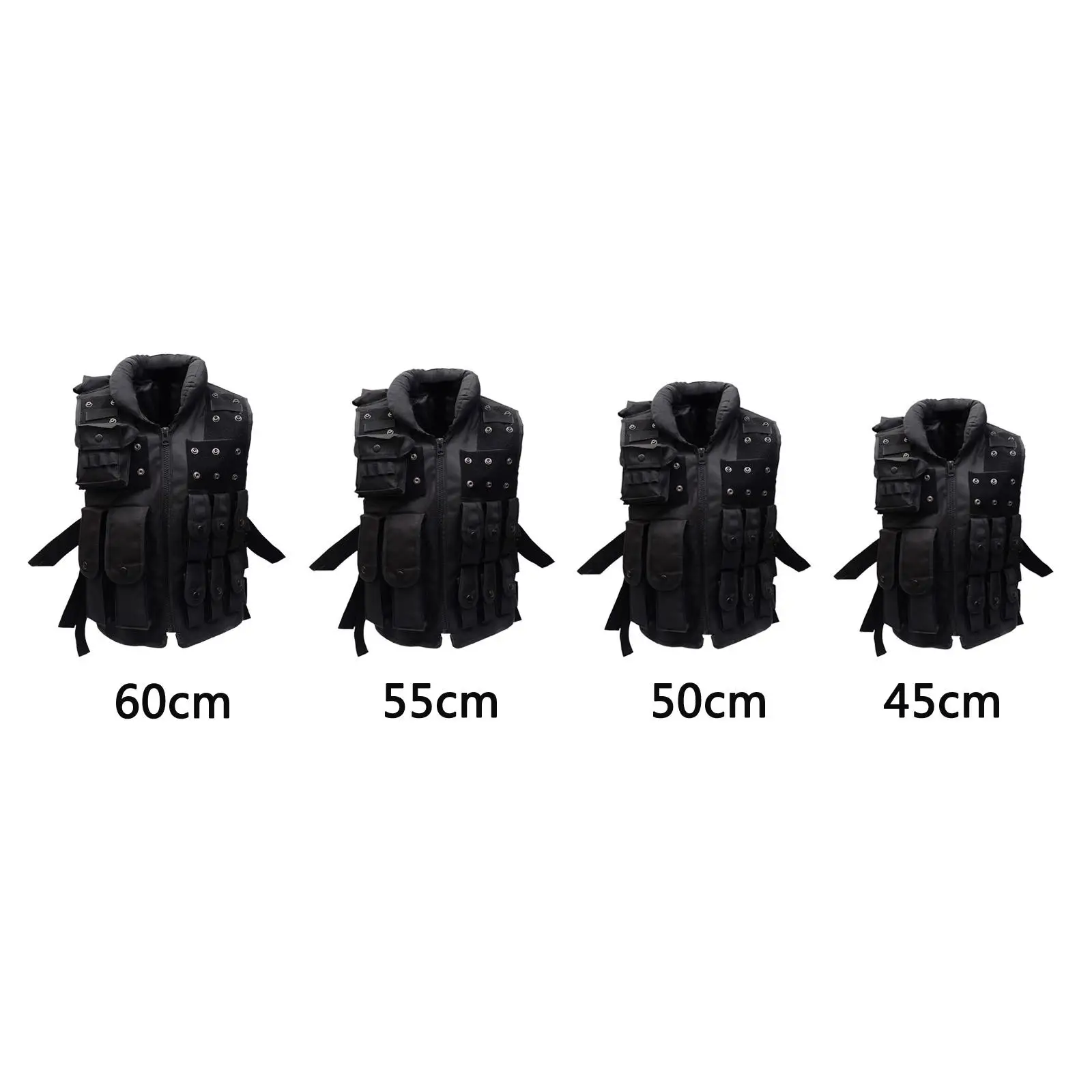 -Light Breathable  Training Waistcoat for Women Men 600 Cloth Fishing Camping Gaming  Chest 