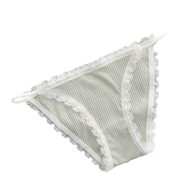 Low Rise Seamless Quick Drying Women Thong Lace Trim Ultra-thin G-string  Briefs For Sleeping - Panties - AliExpress