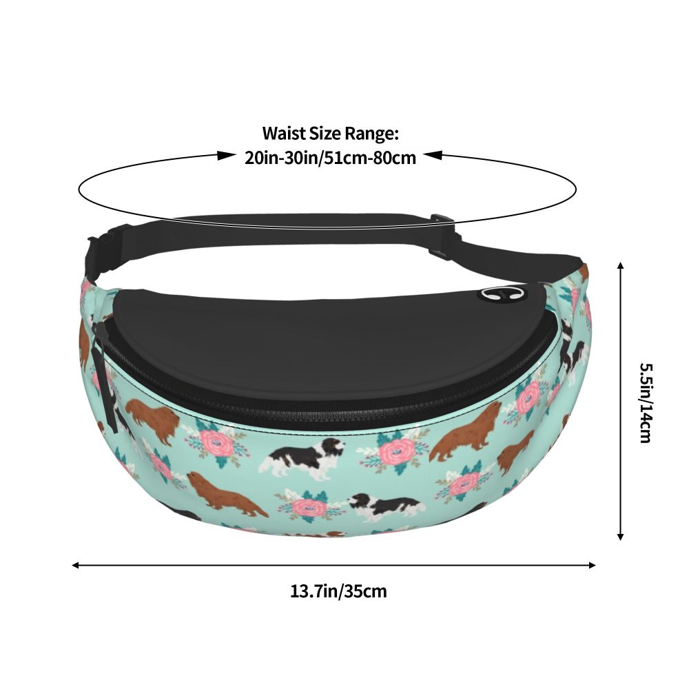 Fanny Pack para viajar Homens Mulheres Pet