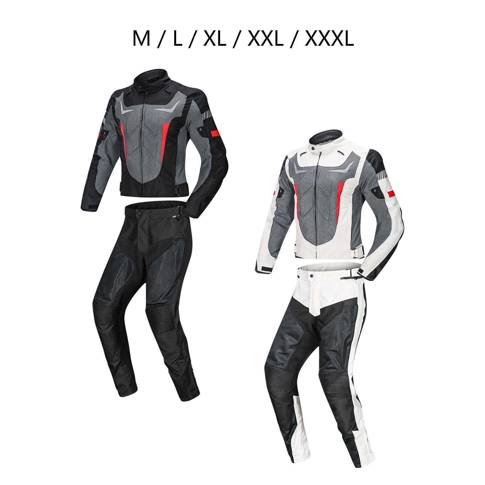 Waterproof Motorcycle Jacket Pants, Motocross Suit, Durable Armour