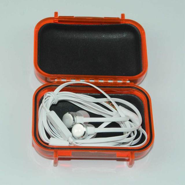 Custodia Rigida Per Cuffie - Grande, Con Organizer, Ideale Per Viaggi - Foto 2