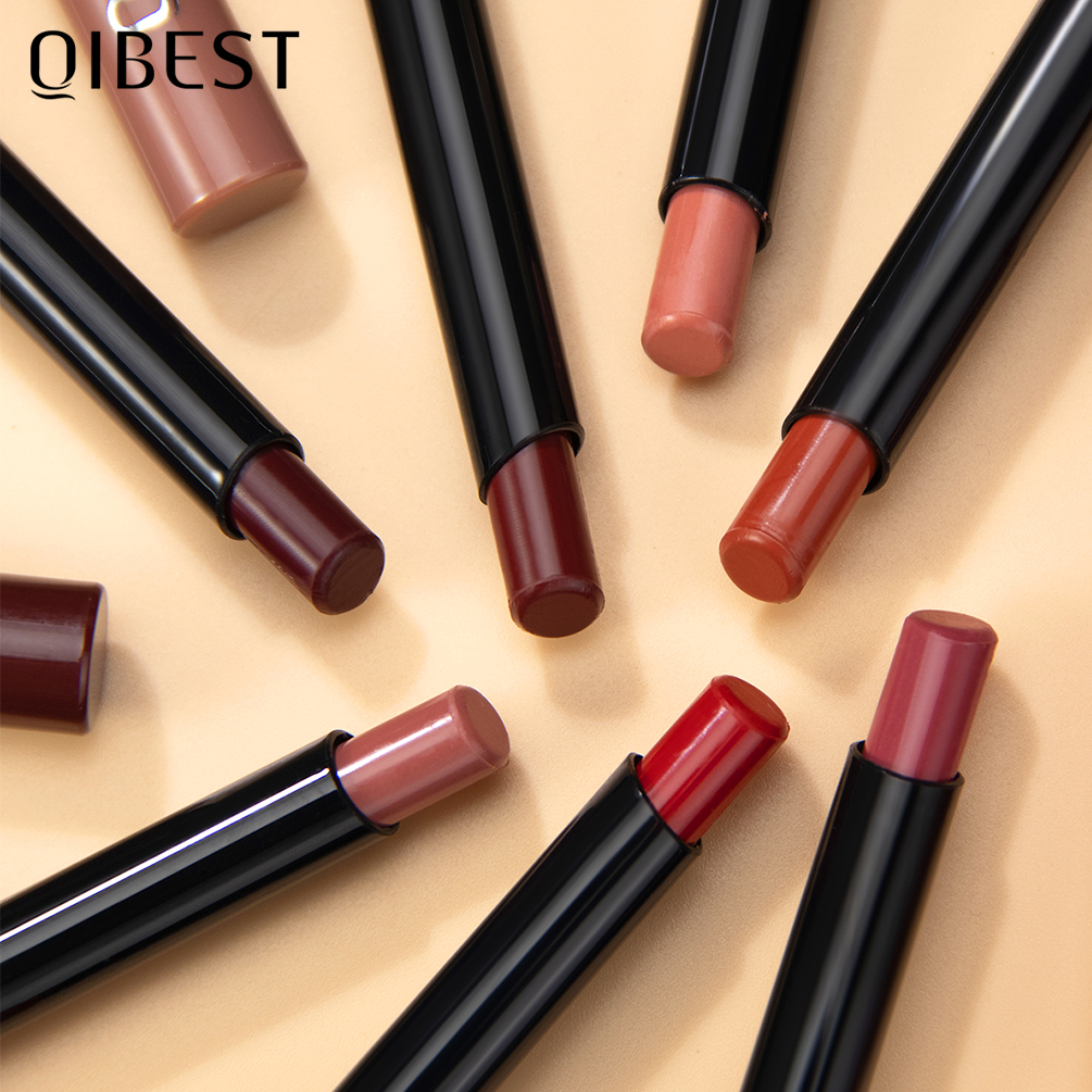 Best of QIBEST New Velvet Matte Lipstick Long Lasting Waterproof Lipstick Non-Stick Cup Lip Stain Tint Cosmetics Lip Pencil Liner Makeup Reviews & Tips