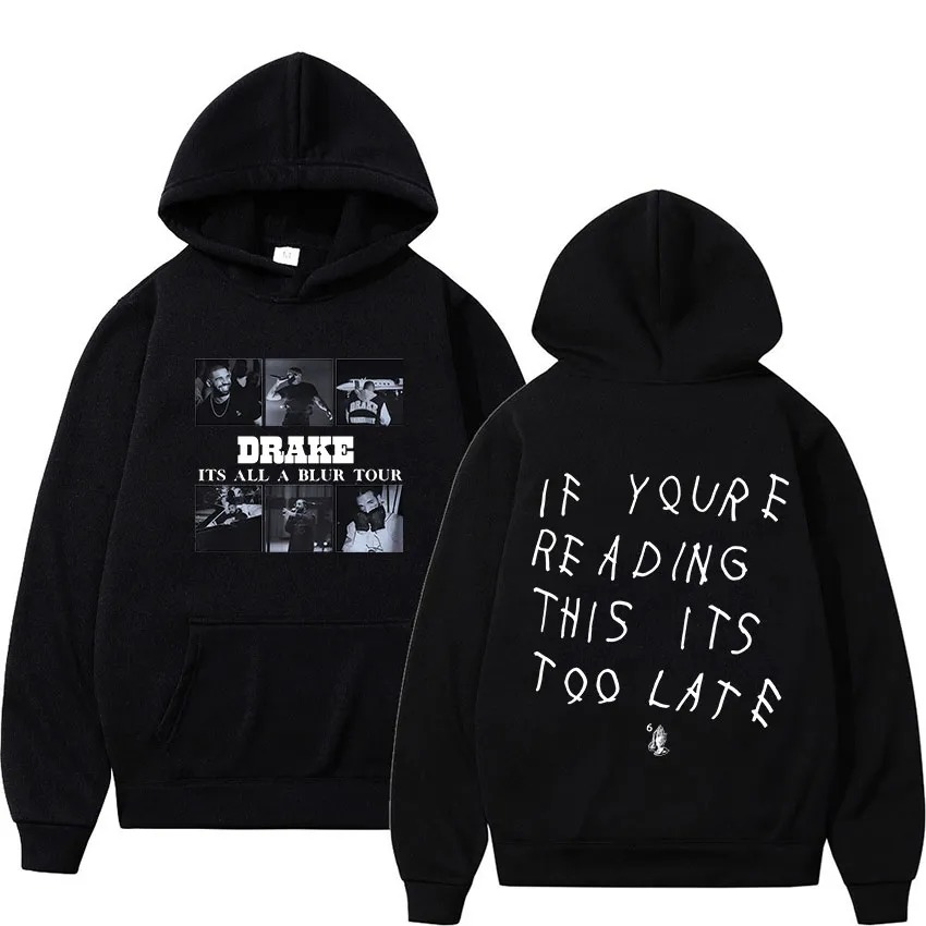 Title 6, Rapper Drake Music Album Hoodie Men Fashion Swe...