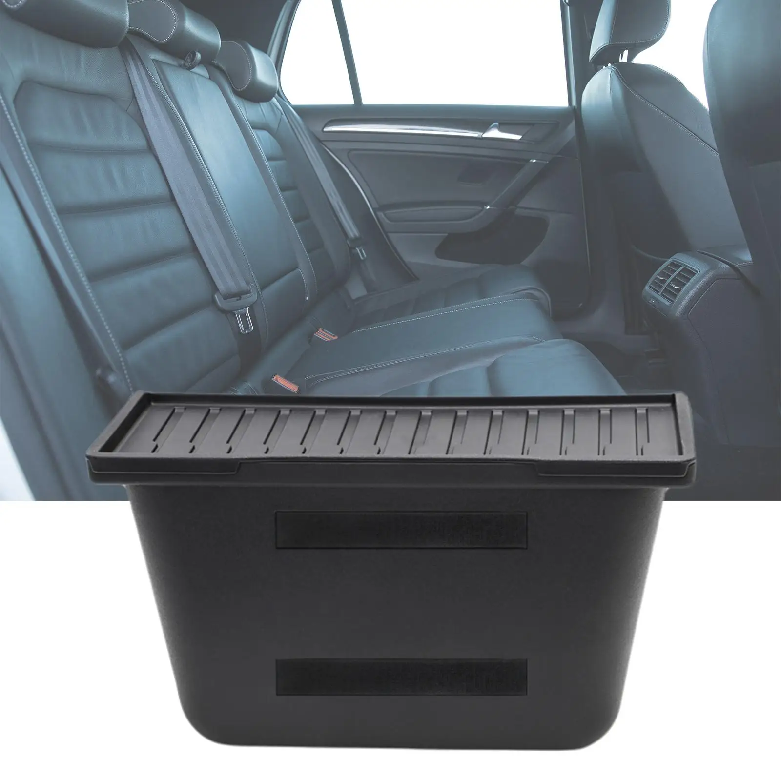 under Seat Storage Box Container Sturdy Interior Accessory Auto Parts Repair Car under Seat Hidden Tray for Tesla Model Y