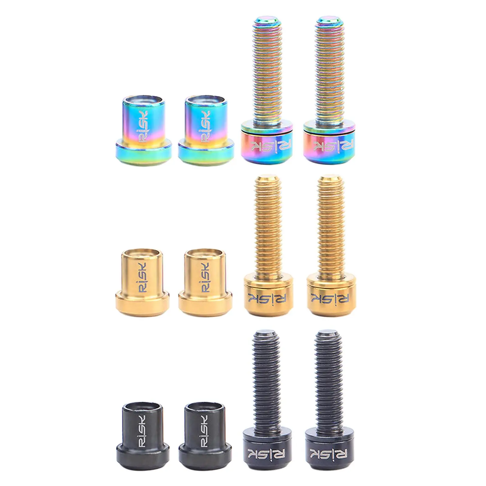 Titanium Alloy  Bike Bolts  Nuts Screws Bikes  Carbon Rod