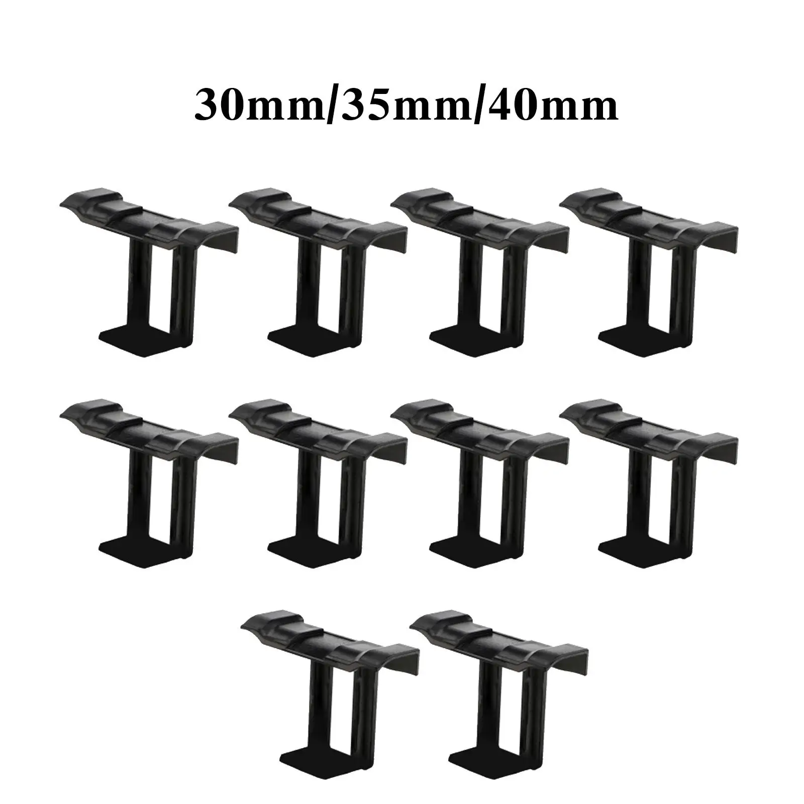 10 Pieces Solar Panel Remove Water Clips Auto Remove Stagnant Water Dust Pv Modules Cleaning Clips for Photovoltaic Panel