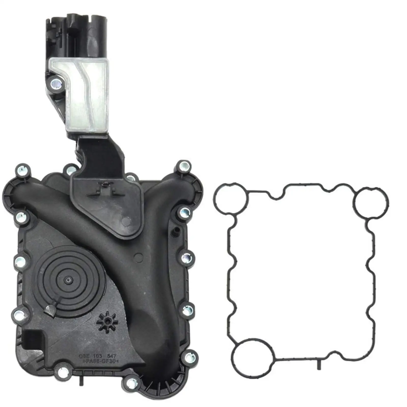Engine Crankcase Vent Valve Replace Exhaust Assembly 06E103547P 06E103547E Oil Separator for Audi A4 A5 Q5 Q5 A6 A7 A8 3.2L