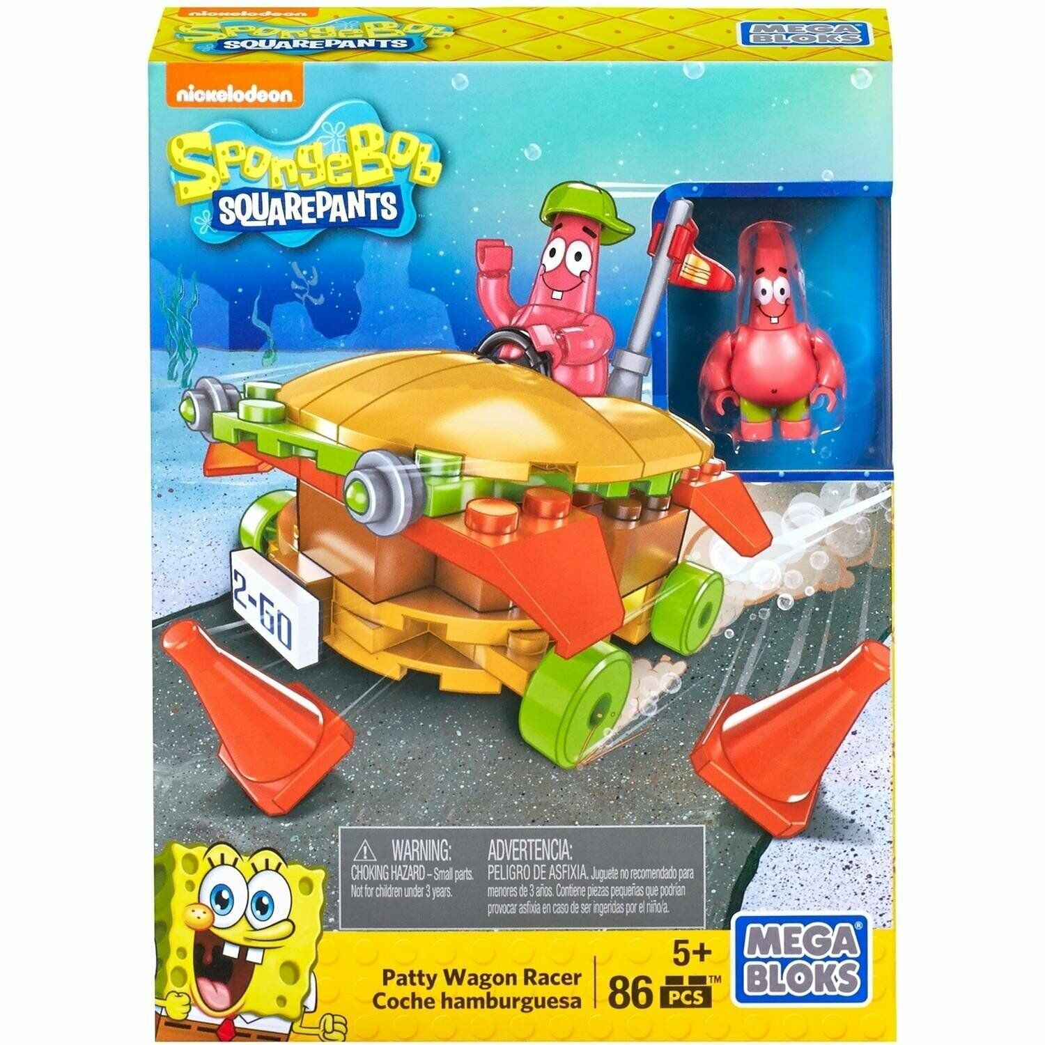 Игрушка Mega Bloks, губка, квадратные штаны, рок-группа, Сквидвард, гонщик,  Патрик, звезды, фигурки, строительные блоки, модели, игрушки, подарки для  детей | AliExpress