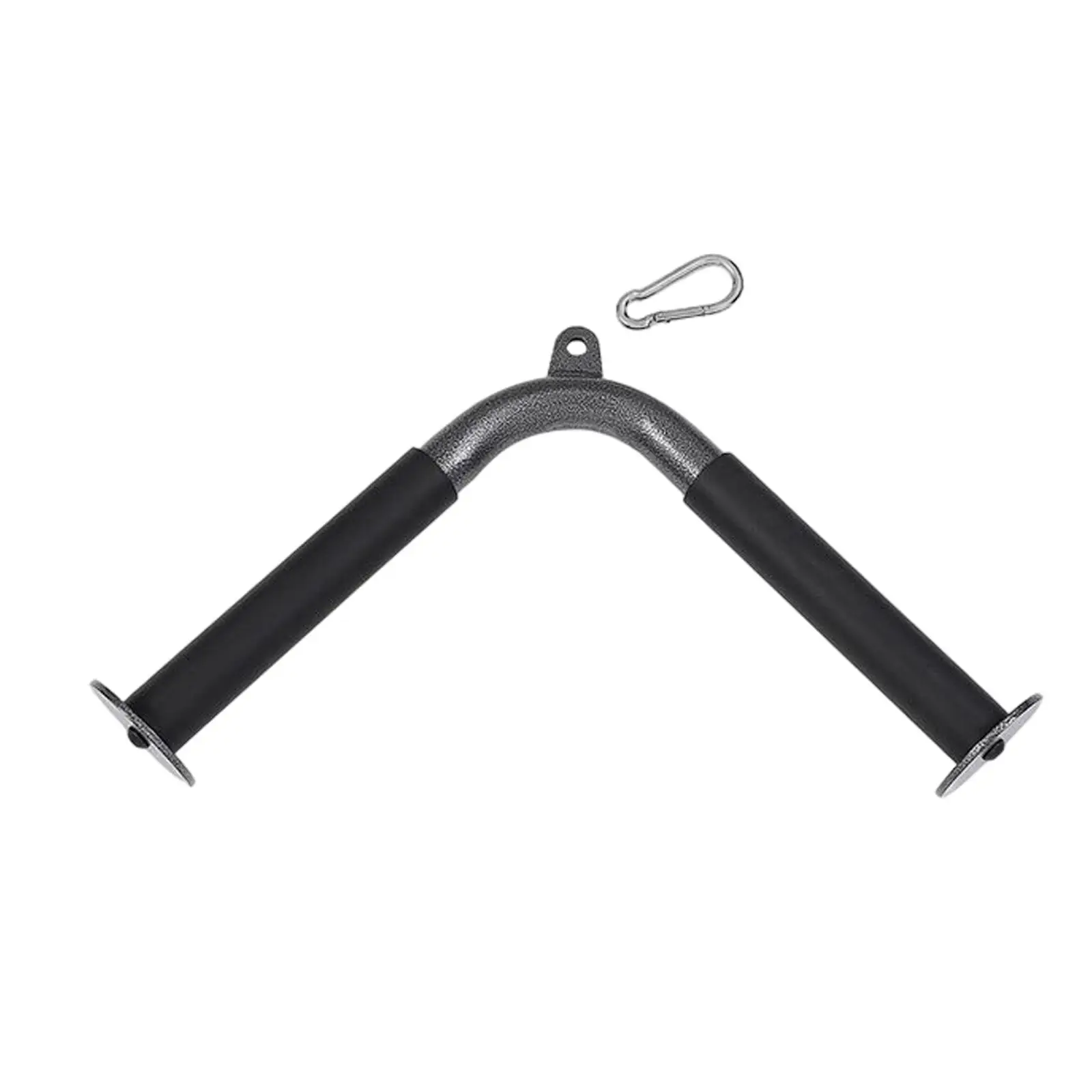 V Shaped Tricep Press Down Bar Cable Machine Handle Attachment Double Handle for Weight Lifting Fitness Exercise Home