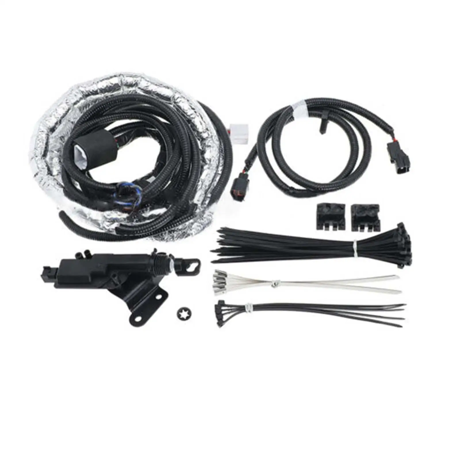 Power Tailgate Lock Kit Spare Parts Black Accessories for Tacoma