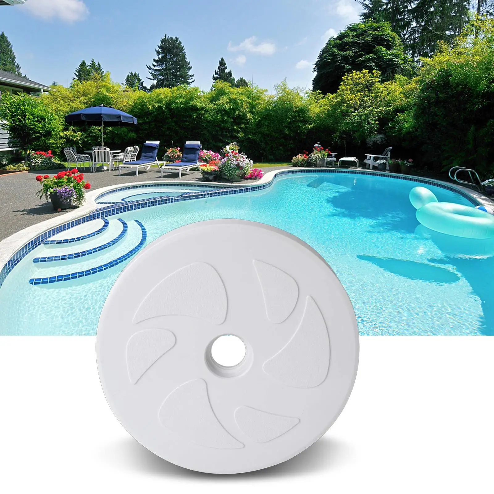 C6 Large Wheel Easy to Install Swimming Pool Cleaner Wheel Repair Parts for 180 380 Pool Cleaner System Swimming Pools Cleaning