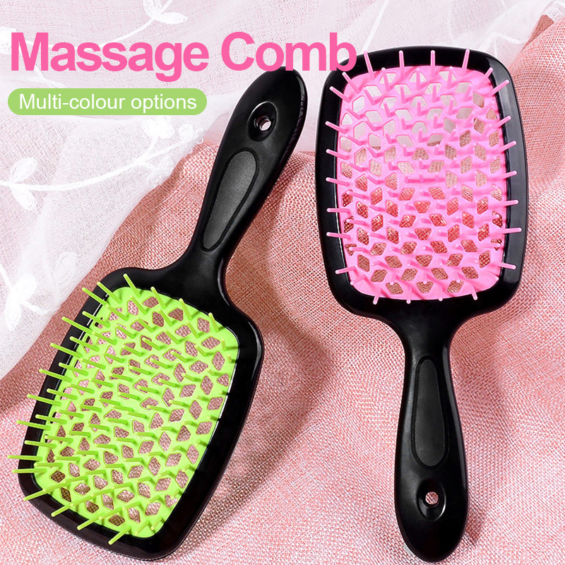 Best of 1 / 4pcs Wide Teeth Air Cushion Comb Women Hair Massage Scalp Brush Hollowing Out Home Salon Combs Hairdressing Tools Hair Care Reviews & Tips