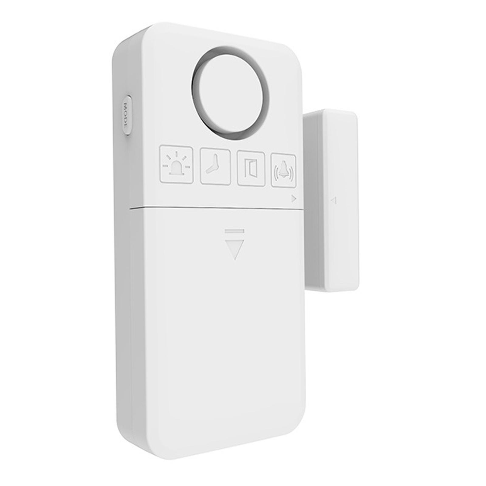 Magnetic Door and Window Alarm 4 Alarm Modes Magnetic Sensor Doorbell Burglar Alarms Door Security Alarm for Office School Hotel