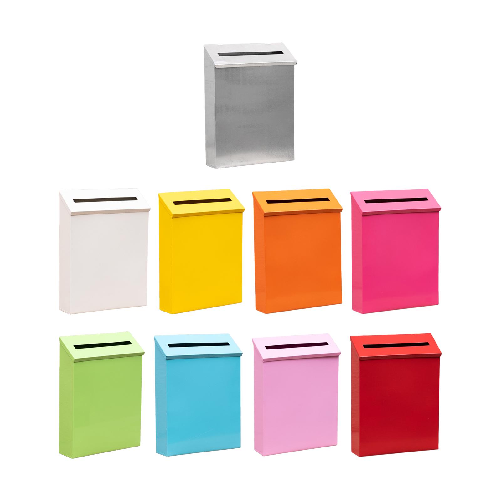 Description Picture 2 of itemWall Mount Mailbox, Large Capacity Mail Box, Metal Post Box, Mailboxes for Outside, 8.66''x2.36''x11.42''