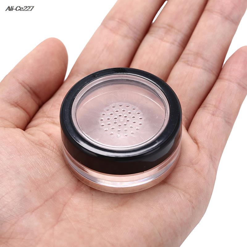 Best of 10g Plastic Empty Cosmetic Container Loose Powder Pot Travel New Loose Powder Jar Powder Puff Boxes Reviews & Tips