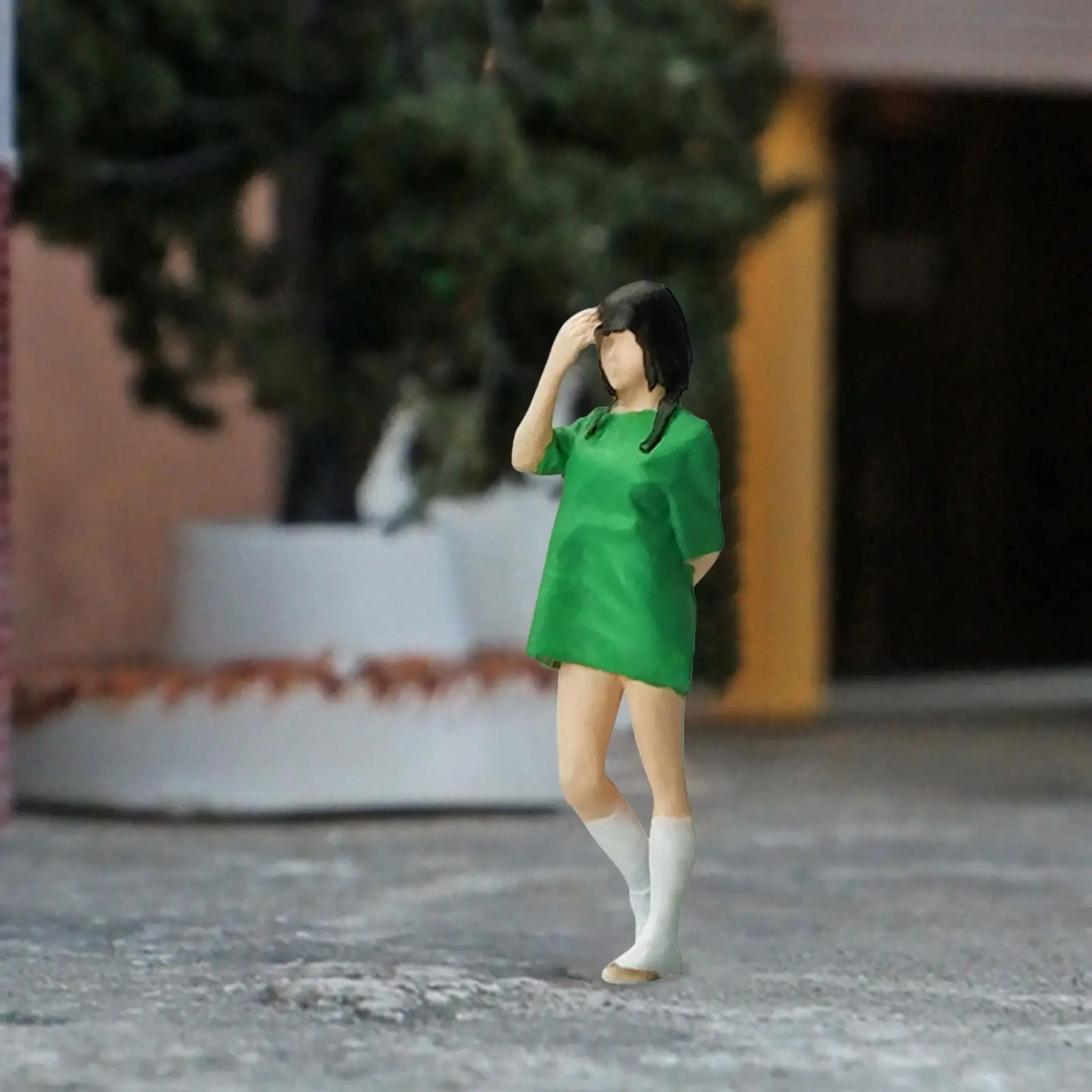 1:64 People Figures Trains Architectural People Figures Miniature People Figurines for Dollhouse Miniature Scene Accessories