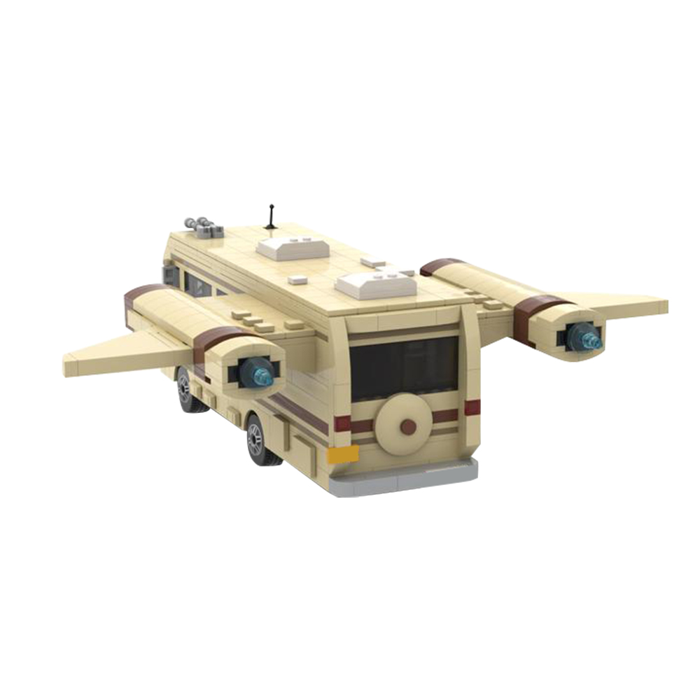 Gobrick MOC космические орлы-5 космический корабль строительный блок  Интерстеллар капитан фургон транспортное средство кирпич исследование  кирпичей ...