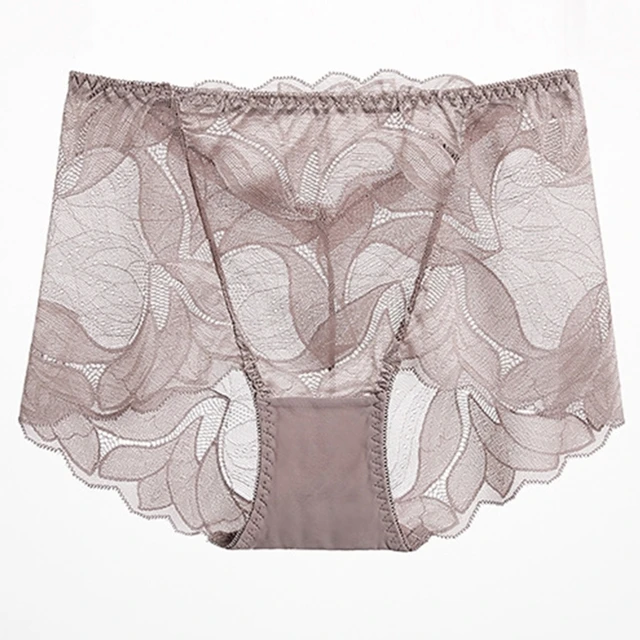 11 pieces of cotton underwear, ladies lace briefs, large size