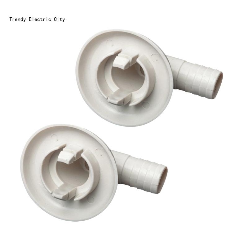 Description Picture 6 of itemR9CD 2pcs External Unit Drain Hose Connector Air Conditioner Drain Outlet Connector Elbow Fitting Air Conditioner Repair Tool