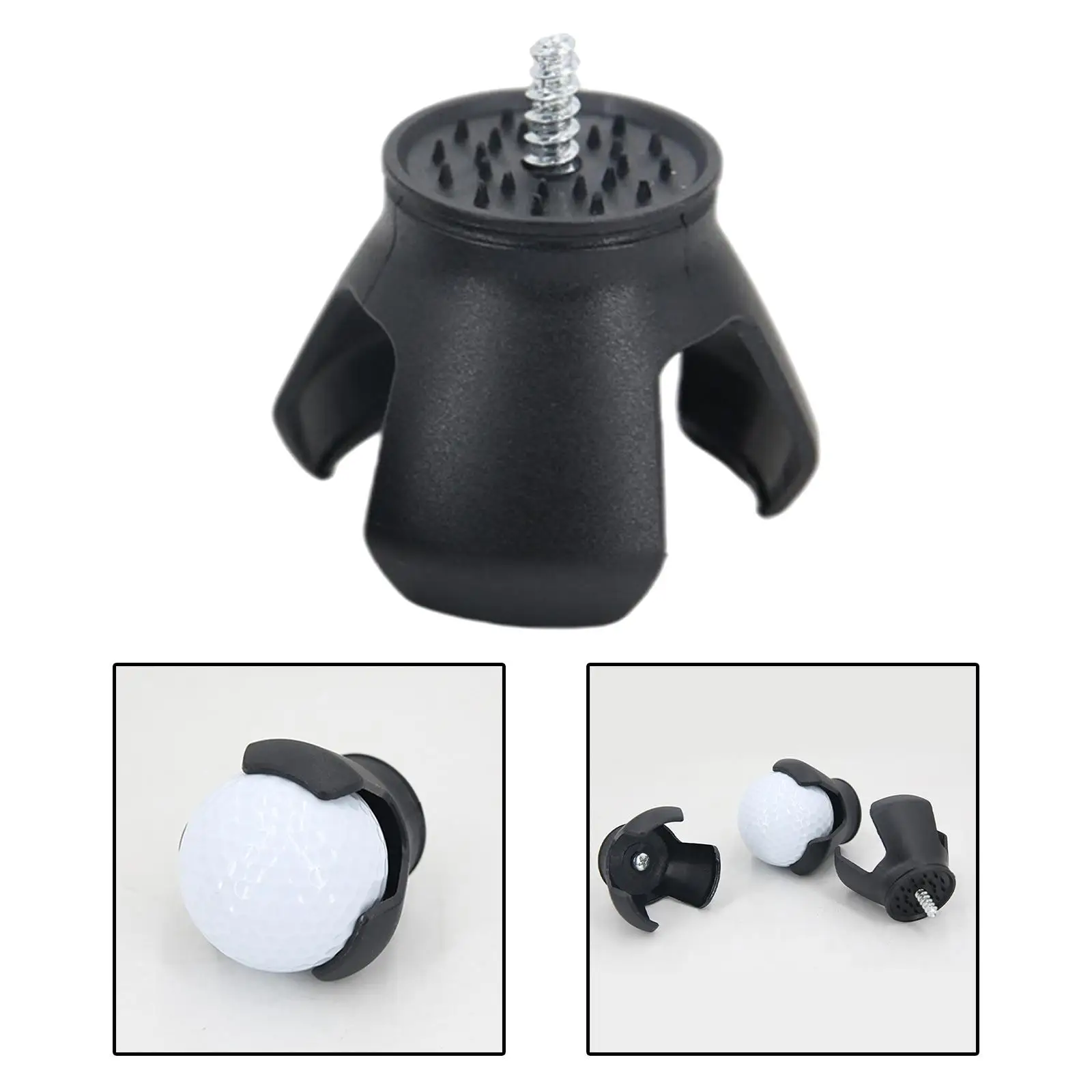 Golf Ball Retriever Grabber 3 Claw Screw in Durable Training Picker Golf Ball Pick up Putter Grip Golfer Accessories