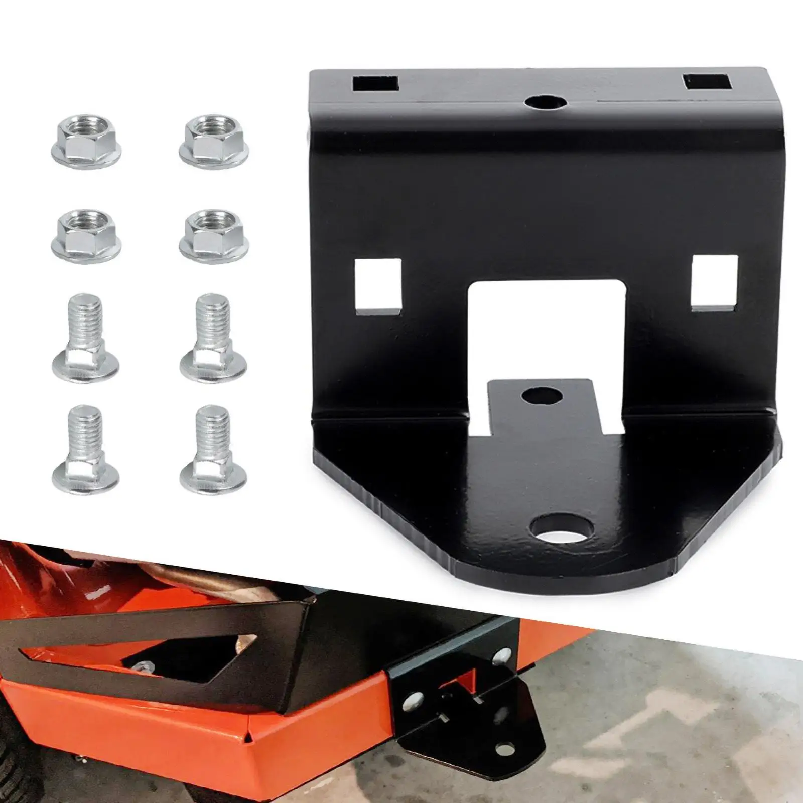 71514900 Trailer Hitch with Fittings for Ariens Gravely Zt-X Zt Replaces Parts Durable Easy to Install Accessories