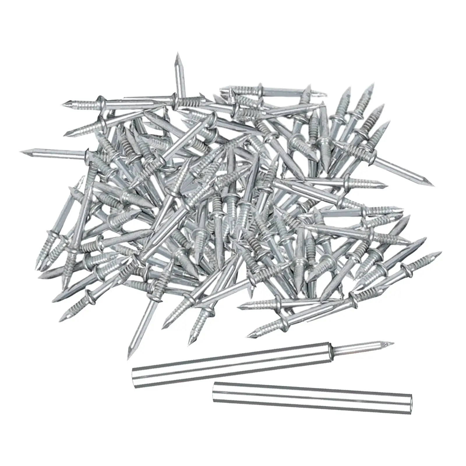 300x Double Headed Nails Headboards DIY Craft Improvement Joinery Nails