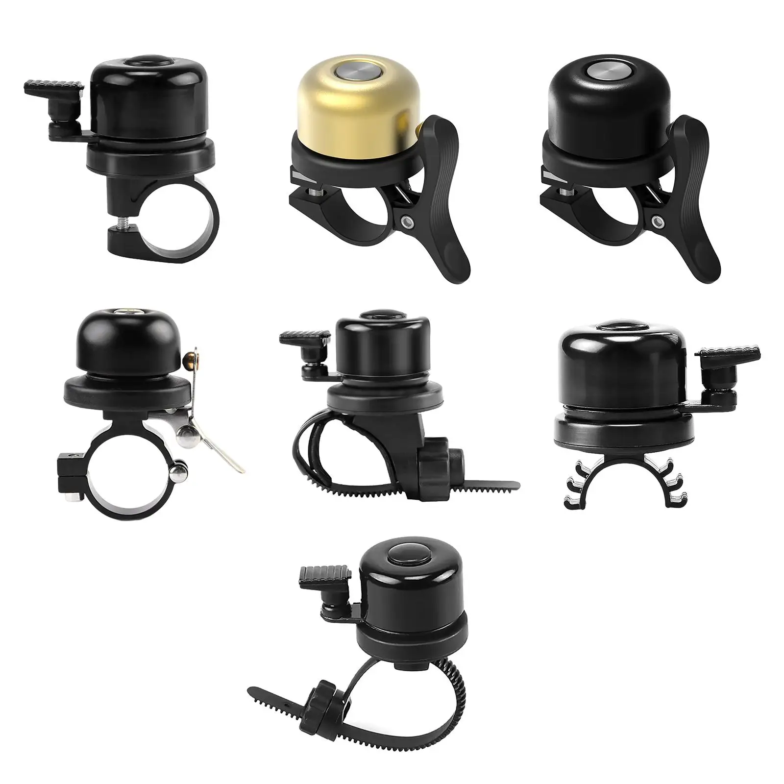 Bike Bell Bell Lightweight Aluminum Alloy Modern Loud Ringing Sound Adults for Riding Outdoor Road Bike Accessories