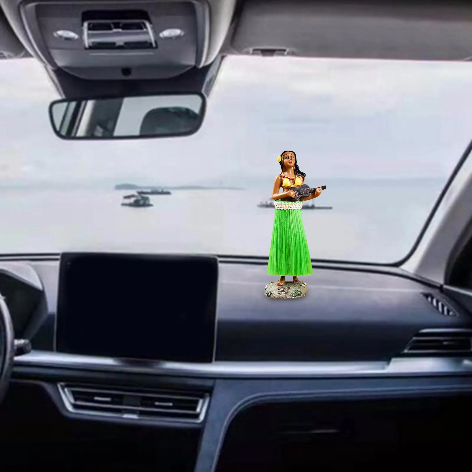 Car Miniature Doll Figures Decor for Auto Interior Tabletop Dashboard