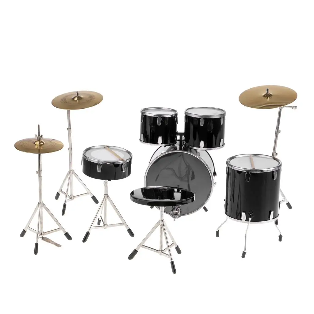 1:6 Miniature Drum Drum Set  Model for 12 Inch Action Figure  Gifts