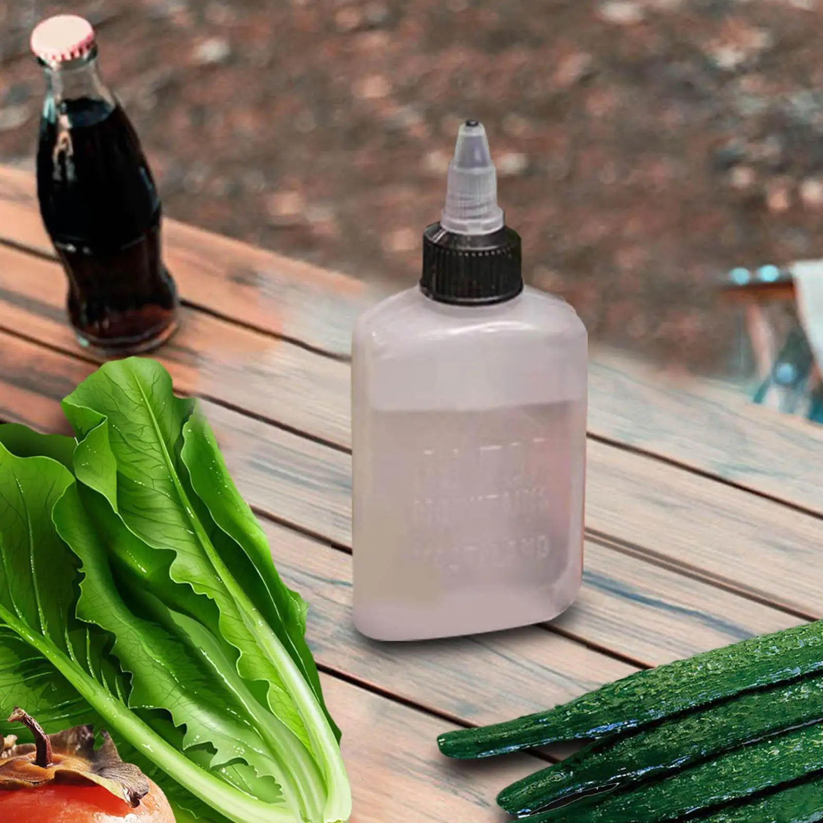 Portable Oil Bottle Leakproof Lightweight Sauce Vinegar for 