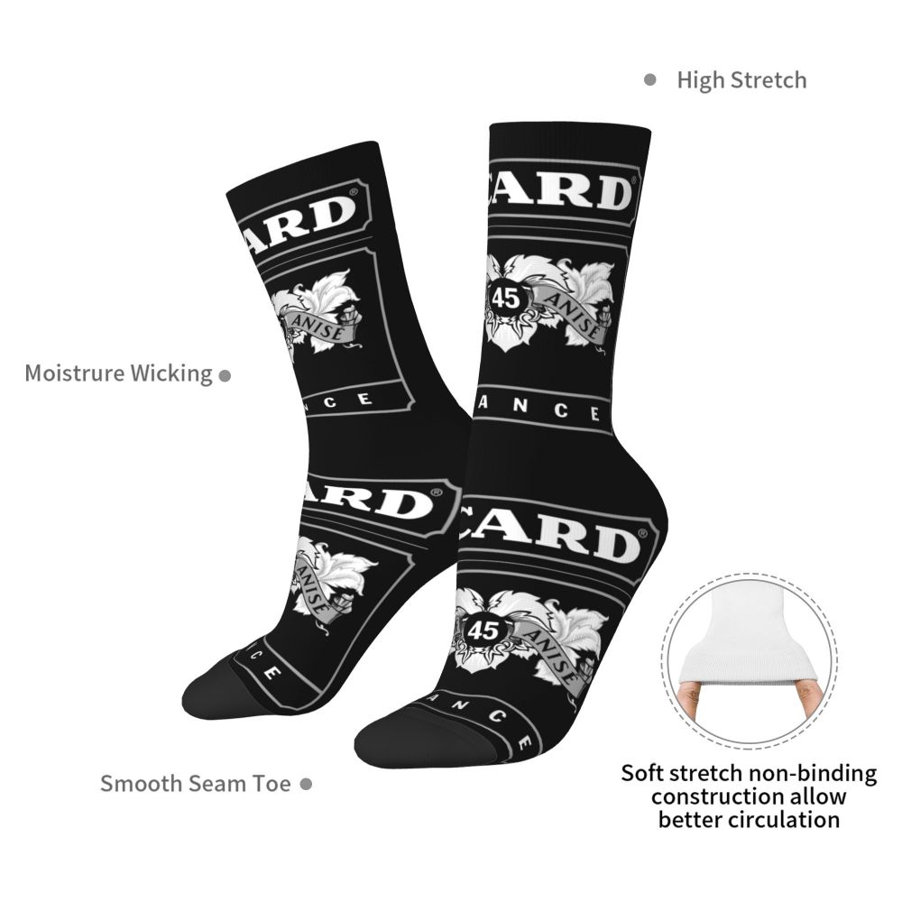 Title 207, Ricards Drink Herren Damen Crew Socken Unisex S...