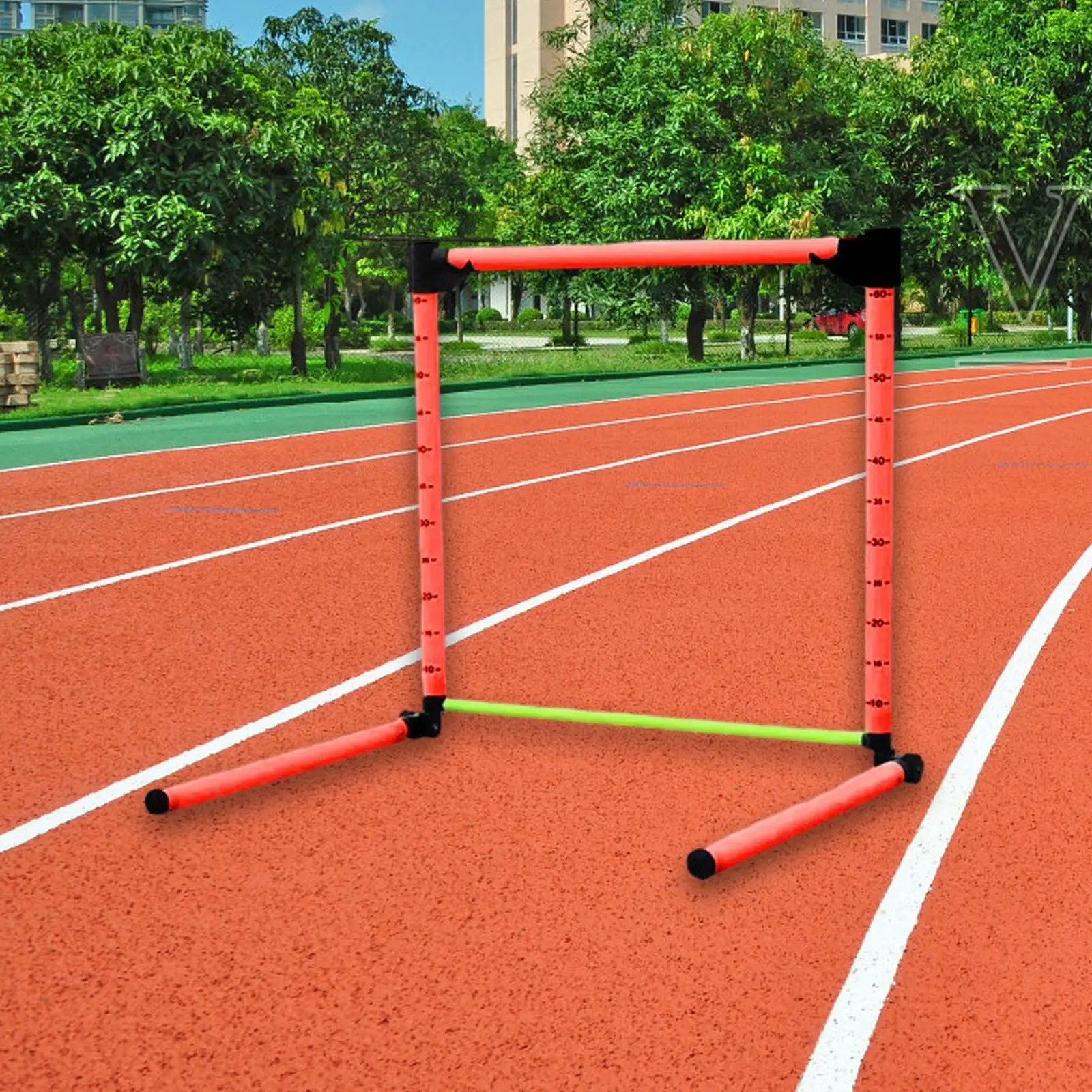 Speed Agility Hurdles Jumping Bar Set Track and Field Practice Adjustable Height