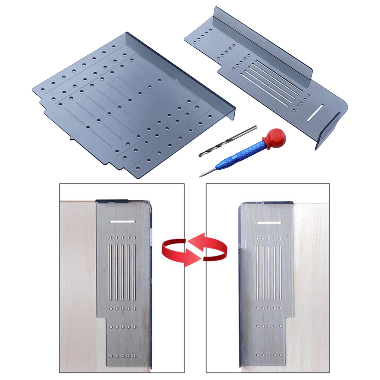 Drawer Handle Template Drill Template Guide Woodworking Tools for Cabinet Drawer Cupboard