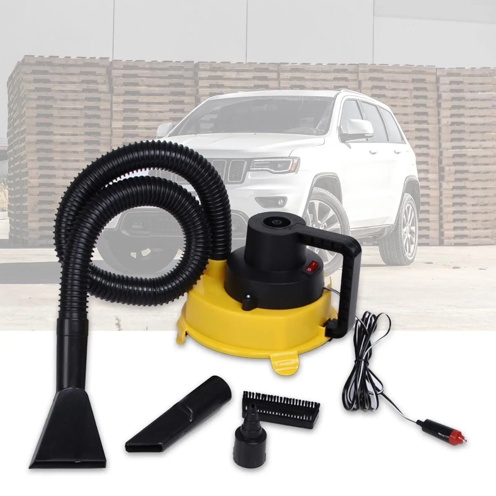 Car Vacuum Cleaner Lightweight Dust Vacuum Cleaner for Camper Boat RV