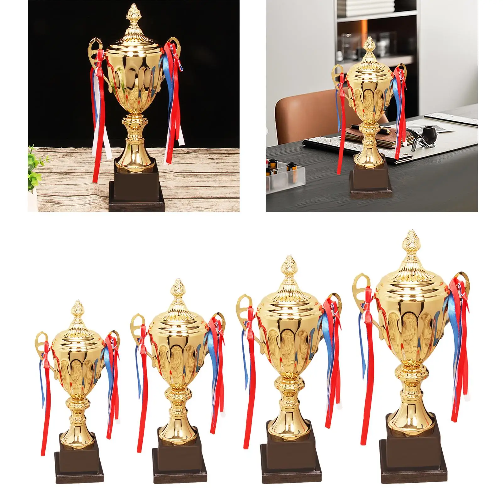 Large Award Trophies Games Prize Winning Trophy Trophy Cup Award for Competition Celebrations Championships Baseball Decorations