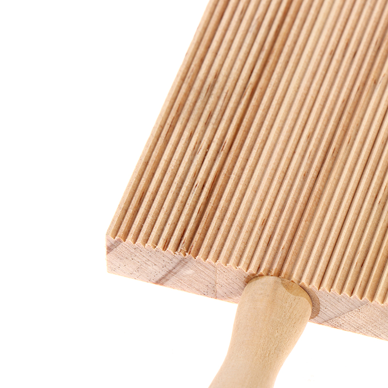 Description Picture 5 of item100% Brand New and High Quality Italian Fantes Gnocchi Board Wood Kitchen Baking Tool Pasta Maker Professional