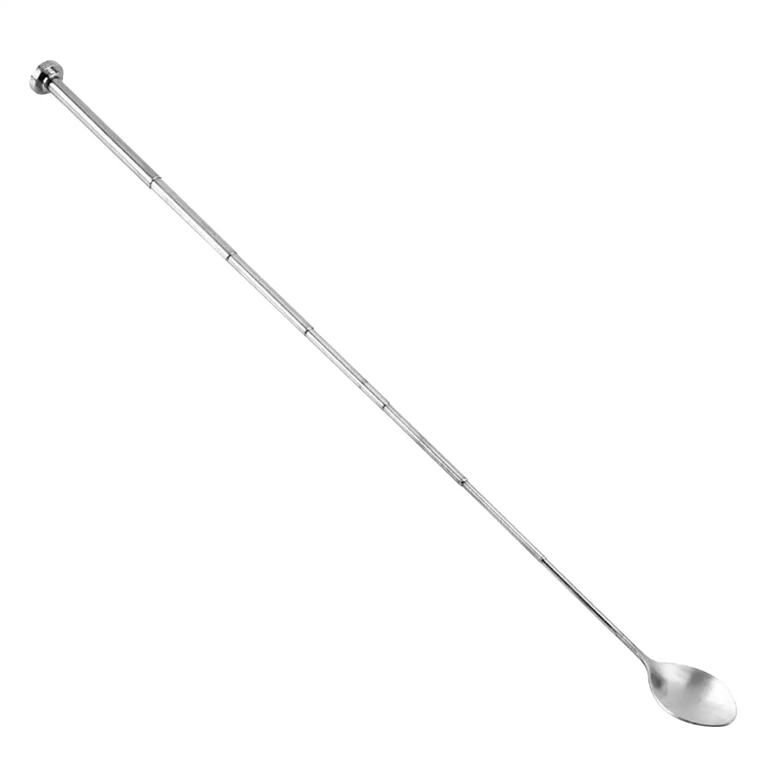 304 Stainless Steel Stirring Spoon Portable Retractable Spoon for Cocktail