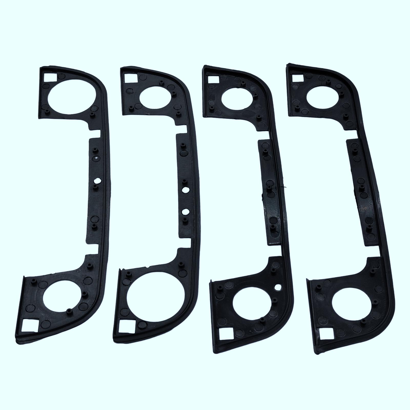 4x Automotive Door Handle Gasket Rubber Seals Exterior Front Rear for  E36