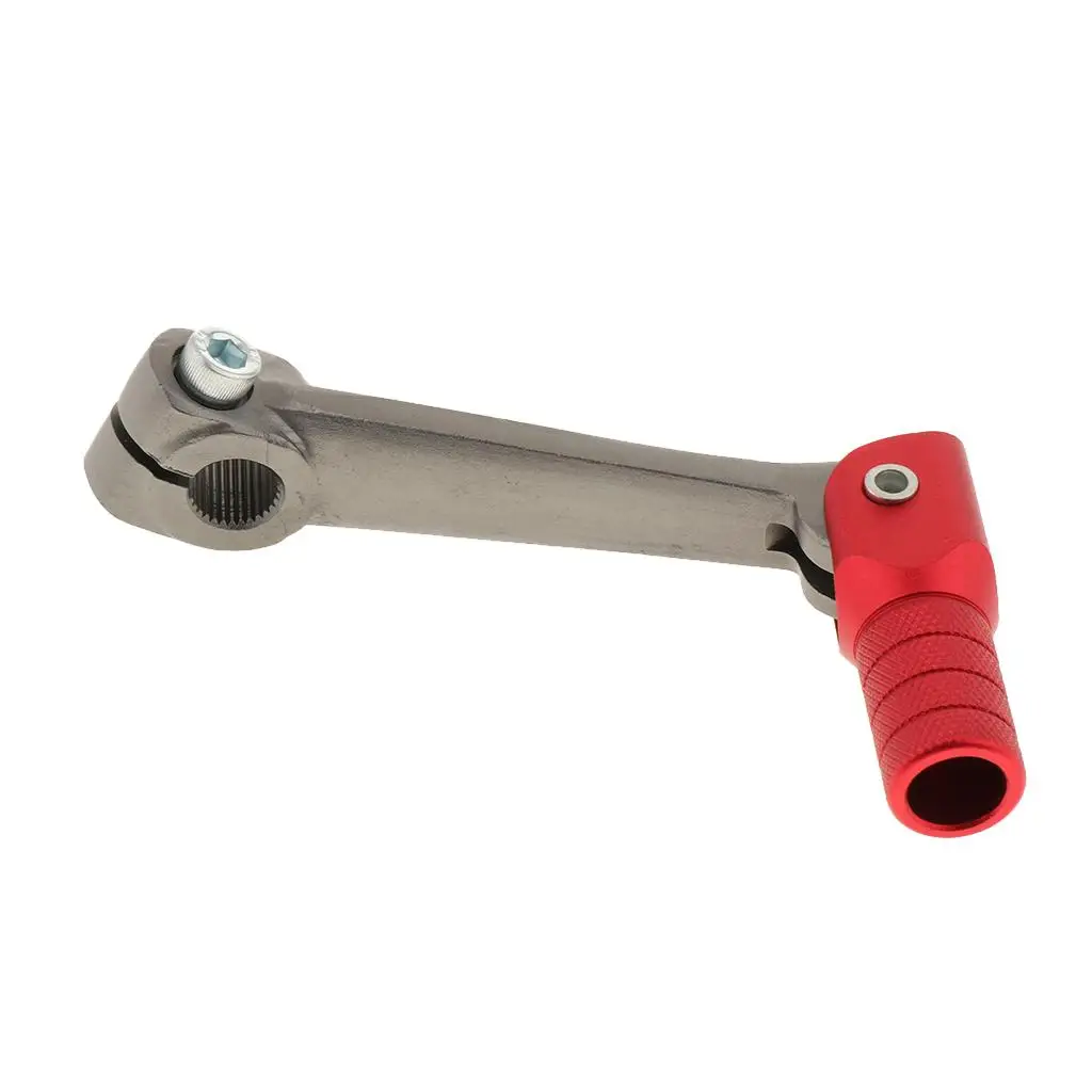 Folding 11mm Short Gear Shifter Lever for 50 70 90 110cc etc Red