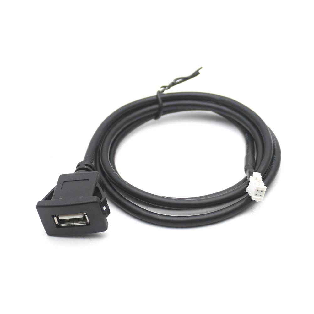 4 6-polige Autoradio-USB-Schnitts telle für Armaturen brett halterung für Android-Multimedia-Player – Detail 4