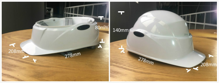 Nombre 3, Nationaler Standard-faltbarer Schutzhelm, tragbarer elektrischer Helm, Katastrophenschutz und Stoßdämpfungskonstruktion