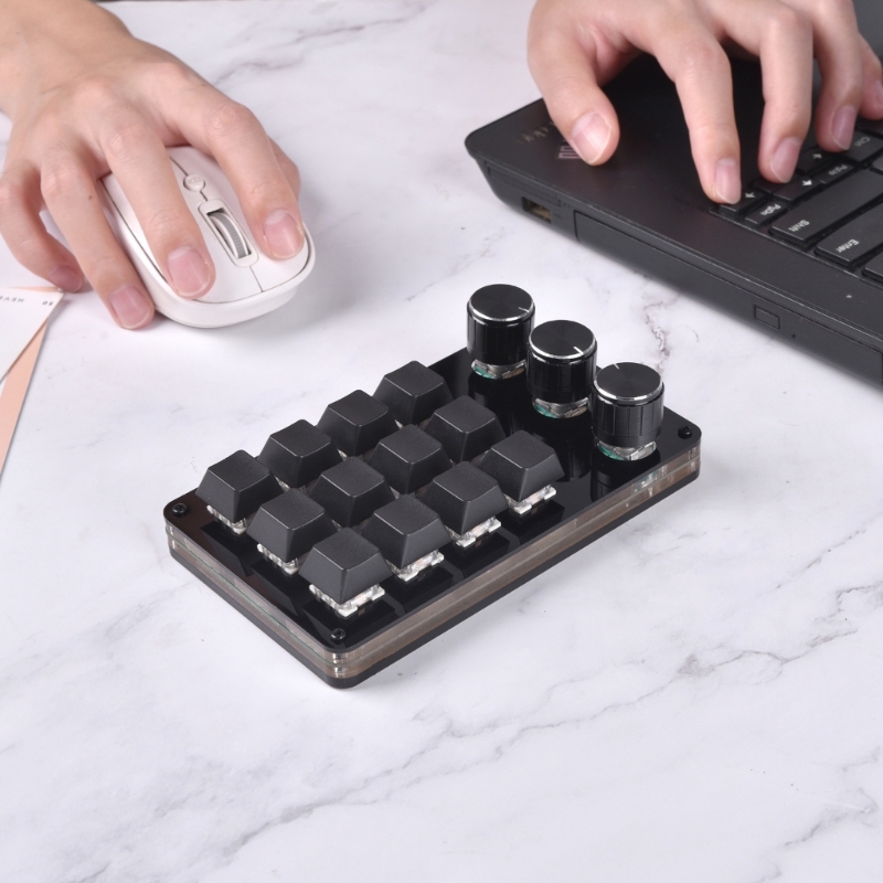 Teclado Mecânico para Jogos Macro Teclado com