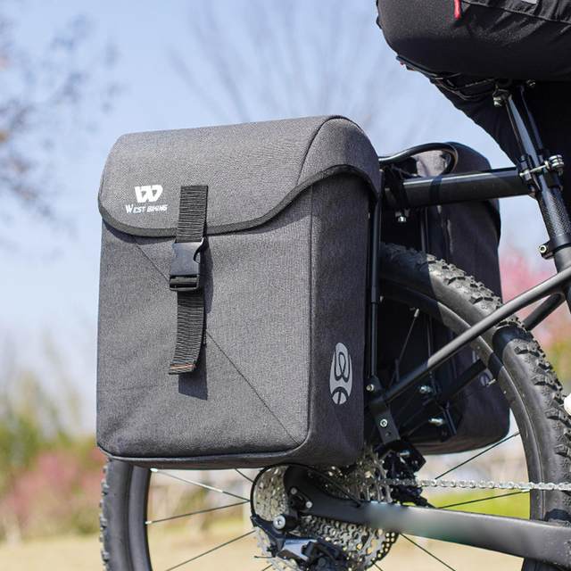 Borsa Bici Posteriore Impermeabile 15L - Portapacchi Riflettente, Cerniera PU, Per Ciclismo E Outdoor - Foto 3