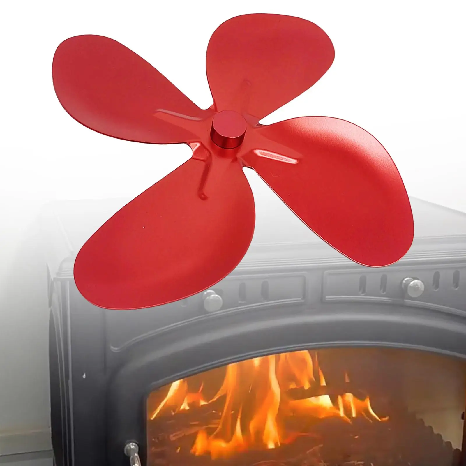 Stoves Fan Blade 17.5cm Upgraded Fireplace Spare Parts Quiet Circulating Warm Airs More Warm Fans Fan Blade Replacement